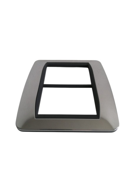 Plaque d'immatriculation internationale Bticino L4816CR Living 3+3p chromée